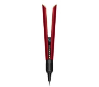 Ravnalnik las DYSON Airstrait Velvet Red/ Gold
